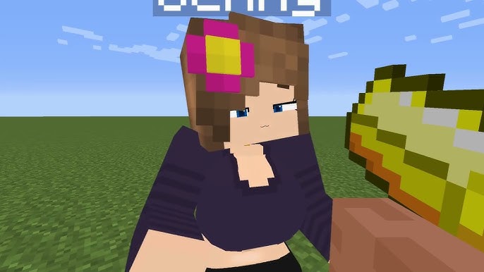 Slime Girl - Fantasy character in Jenny Mod Minecraft